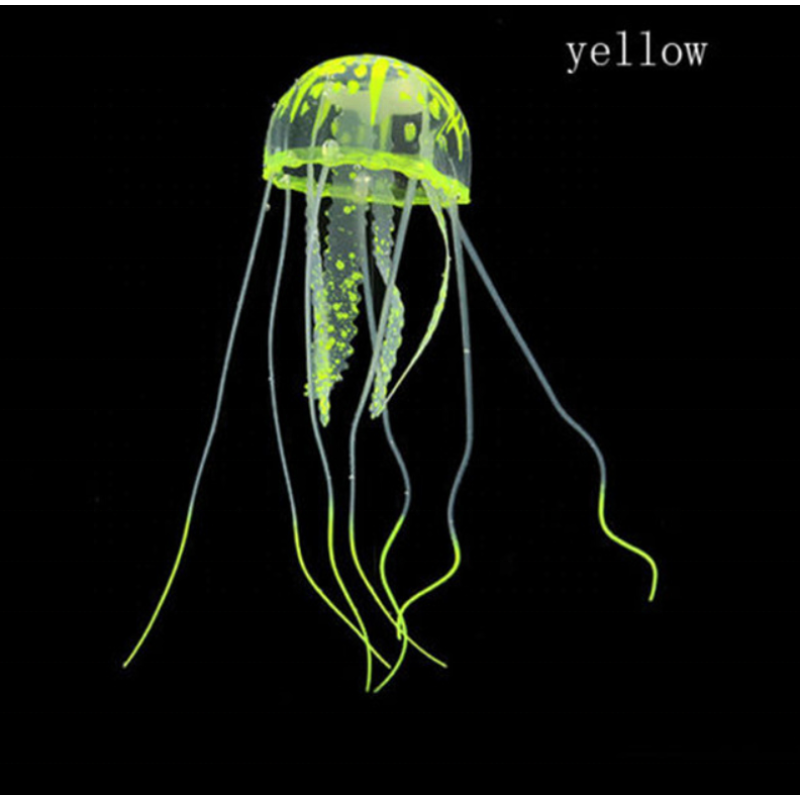 Silicone Aquarium Lamp Supplier - Simulation Glowing Jellyfish Plant