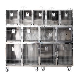Veterinary Cage Manufacturer - Thirteen Compartments Customized