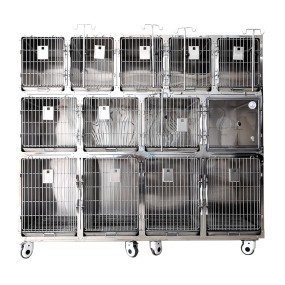 Veterinary Cage Manufacturer - Thirteen Compartments Customized