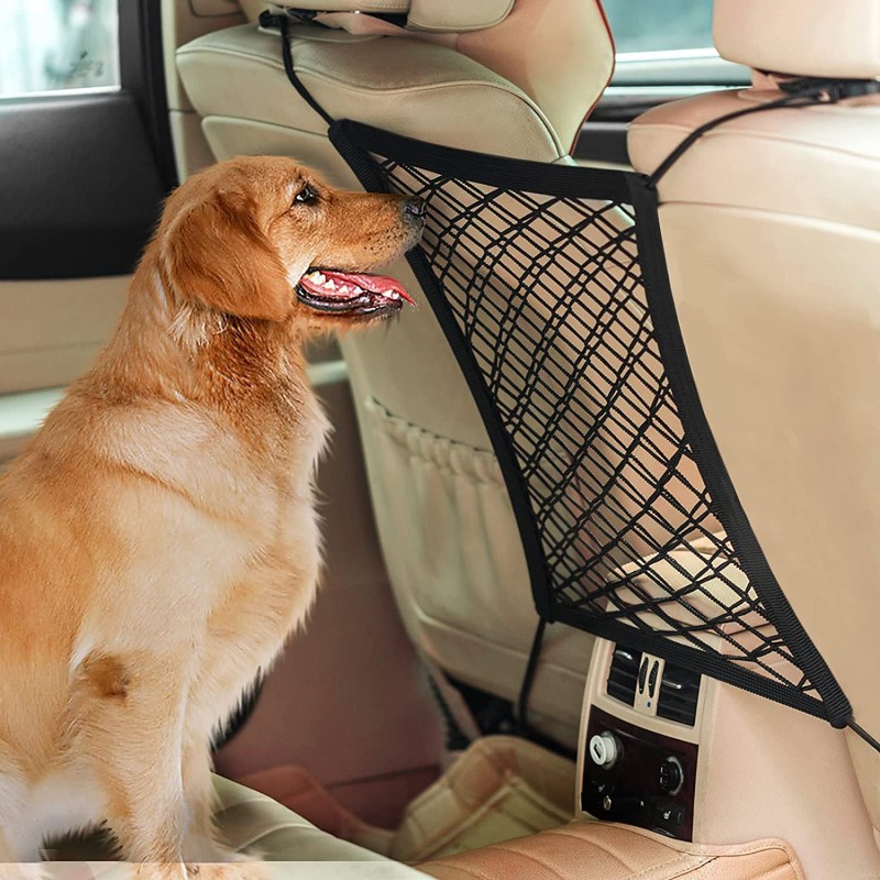 Pet Barrier Factory - Universal Auto Safety Mesh Organizer