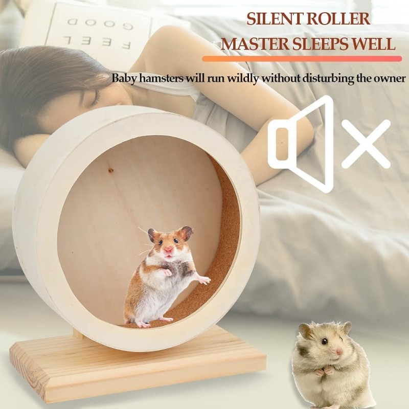 Hamster Exercise Wheel Manufacturer - Wooden Running Wheel Toy