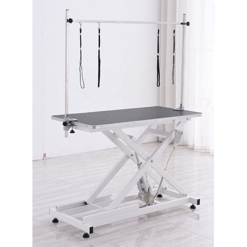Pet Grooming Table Supplier - Electric Lifting with Arm