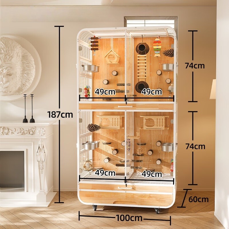 Bird Villa Supplier - Elegant Print Pattern Metal Mesh