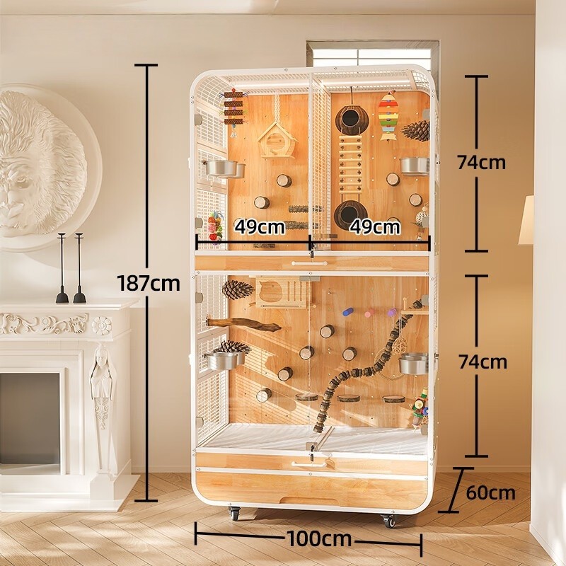 Bird Home Manufacturer - Eco-Friendly Wooden Metal Details