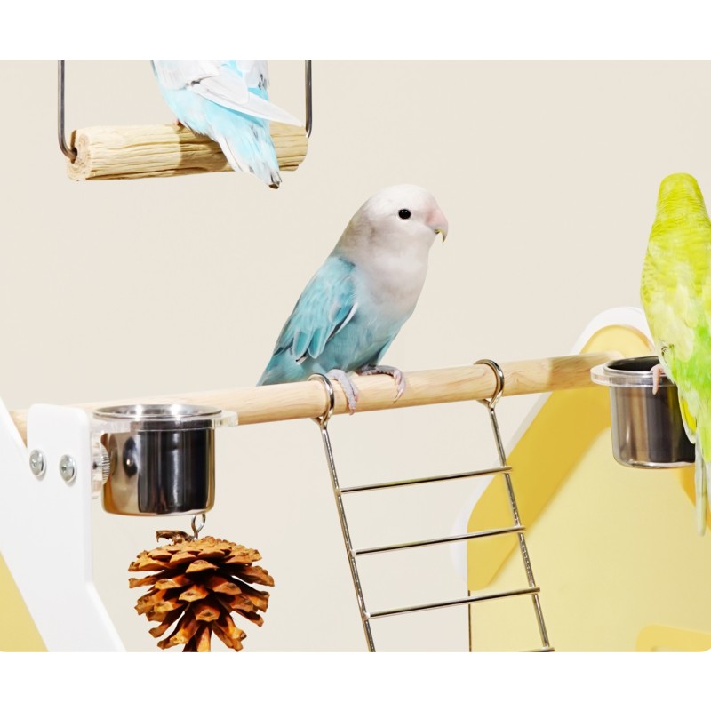 Parrot Perch Factory - Modern Design Wood Metal ABS