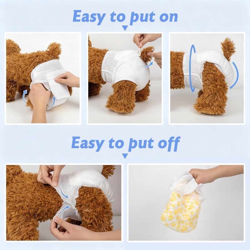 Pet Diapers Manufacturer - Factory Direct High Quality Super Absorbent