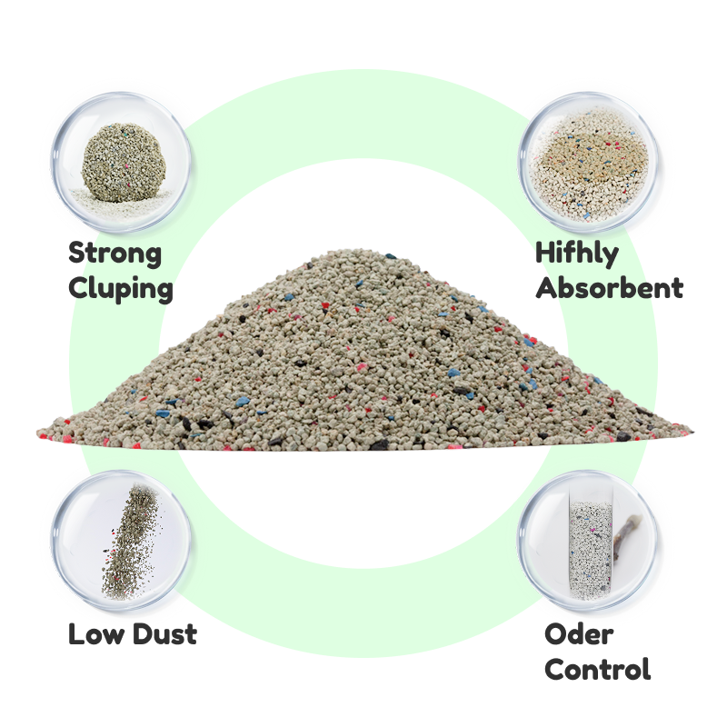 Mineral Cat Litter Manufacturer - Stable Supply Chain Bentonite Granule