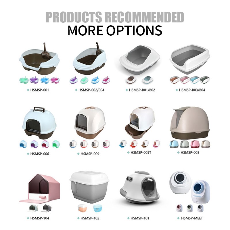Cat Litter Box Manufacturer - Free Samples Semi-closed Stainless Steel