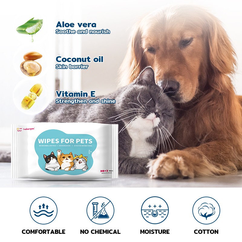 Pet Wipes Manufacturer - Biodegradable Natural Cleaning for Cats Dogs