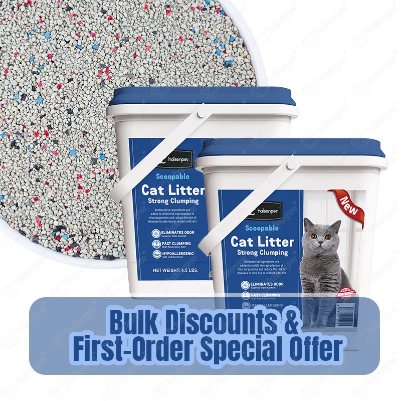 Volcanic Rock Cat Litter Factory - Dust Free Quick Clumping Absorbent