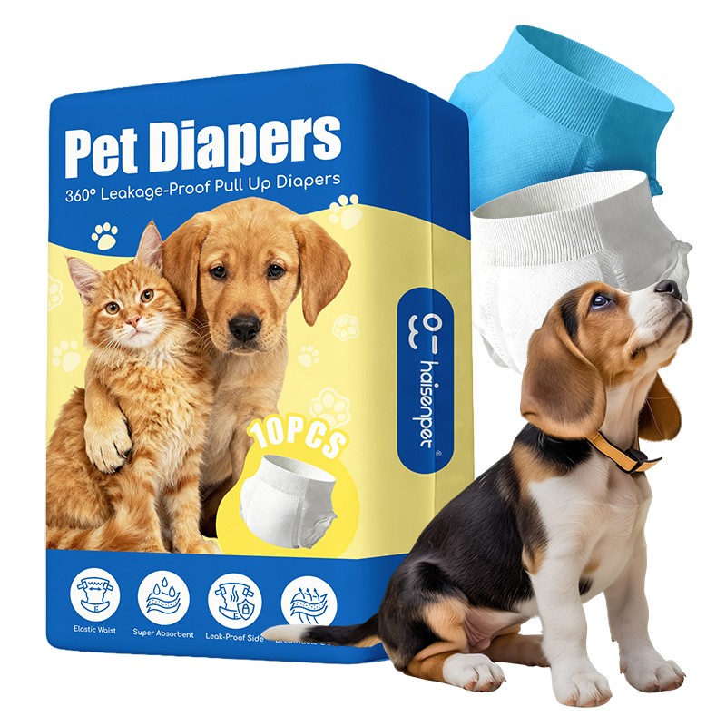 Pet Diapers Manufacturer - OEM Leak-Proof Side Breathable Outer