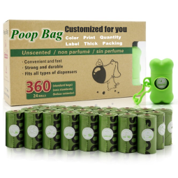 Biodegradable Poop Bags Supplier - Fully Compostable Corn Starch EPI