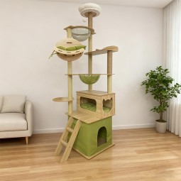 Cat Toy House Factory - Manufacturer Climbing Frame Scratcher Wood