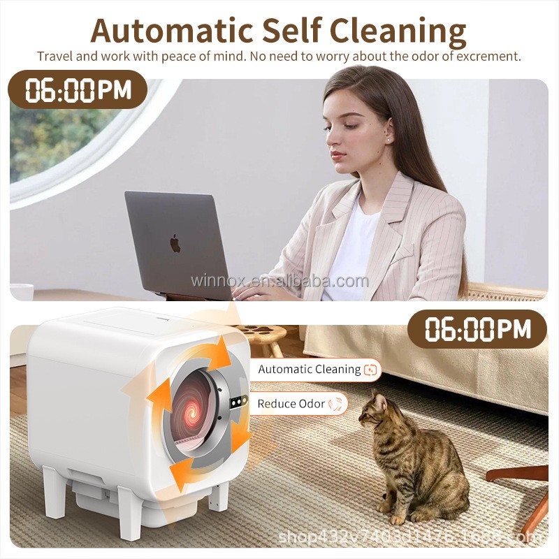Cat Toilet Factory - 2.4G 5G WIFI Yuya App Camera