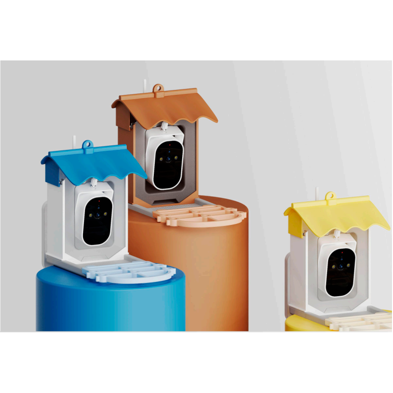 Bird Feeder Factory - 4MP Wifi Solar Video Motion Detection