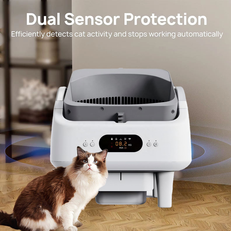 Cat Toilet Manufacturer - WiFi App Electric Open Top