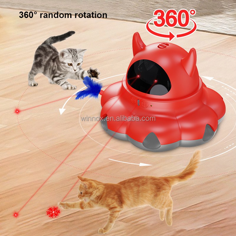 Cat Laser Toy Factory - Electric Running Interactive Exercise