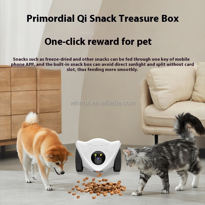 Pet Monitoring Robot Manufacturer - 4G 2-Way Audio AI Camera