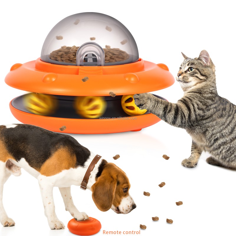 Pet Chew Toy Supplier - Interactive Leaking Hole Flying Disc