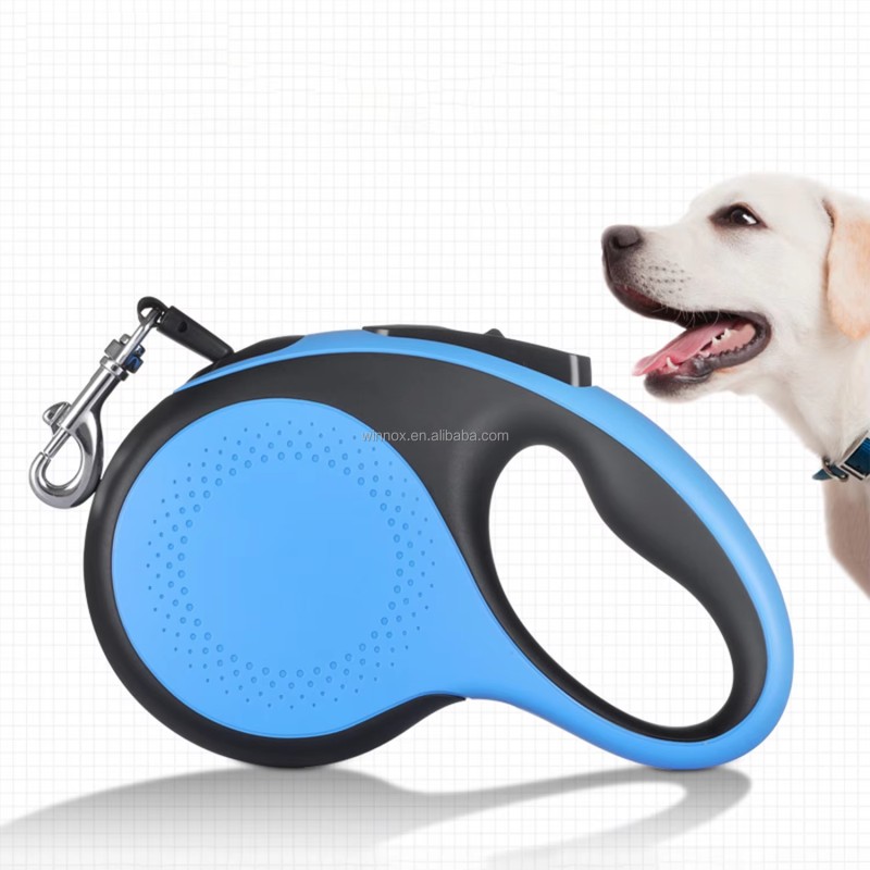 Dog Leash Supplier - Dual Retractable 5m LED Light