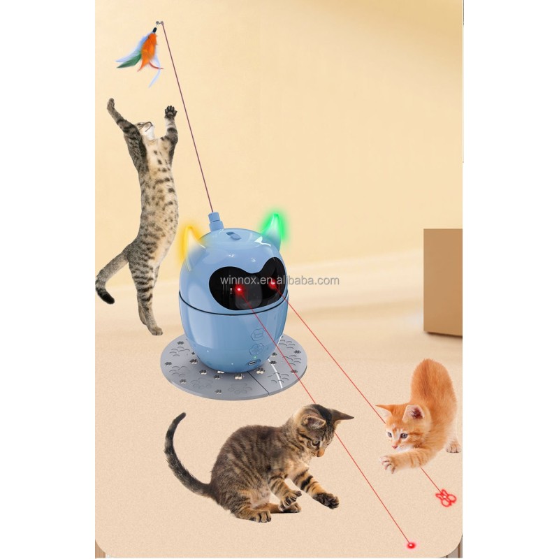 Cat Toy Manufacturer - 3 in 1 Self-amusement Laser Device