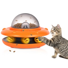 Dog Toy Factory - Rechargeable Slow Food Feeder UFO Shape