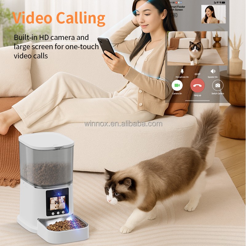 Pet Feeder Manufacturer - 5L Quantitative Timed Remote Video