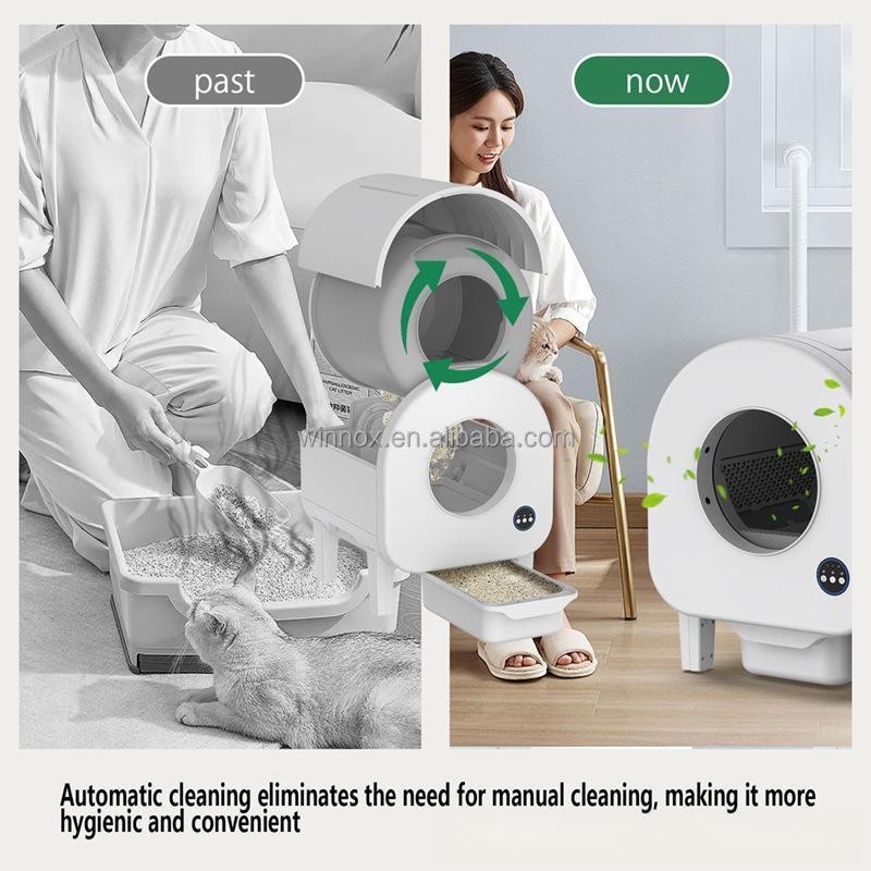 Cat Litter Box Factory - App Control Intelligent Self Cleaning