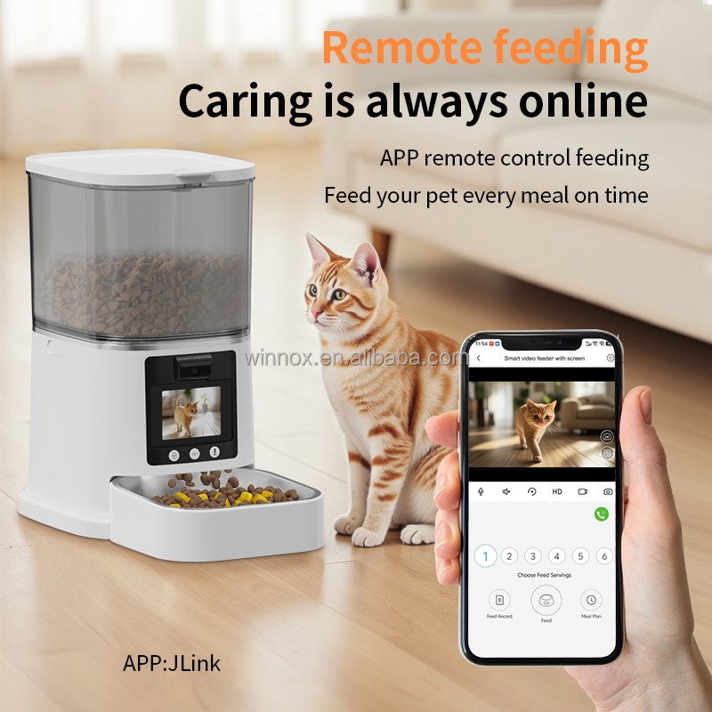 Pet Feeder Manufacturer - 5L Quantitative Timed Remote Video