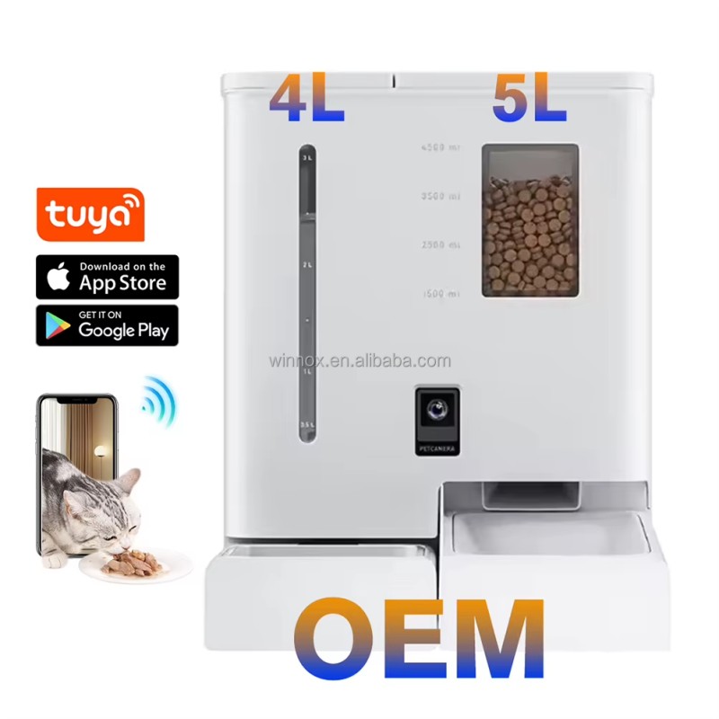 Pet Feeder Supplier - 2 In1 Food Water Dispenser Bowl