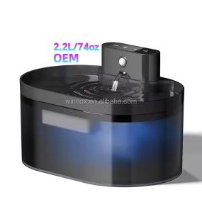 Pet Water Fountain Supplier - 3-Work Modes Battery Operated