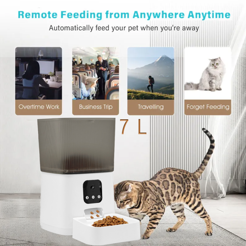 Pet Feeder Manufacturer - 7L Wifi Automatic App Control