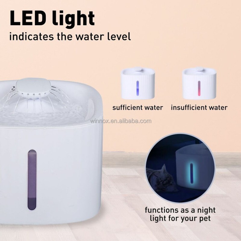 Pet Drinking Fountain Manufacturer - 3L Automatic Dispenser