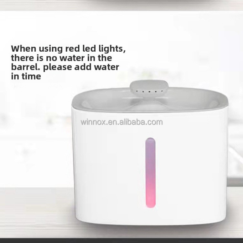 Pet Water Fountain Supplier - 3.2L Plastic Replacement Filters