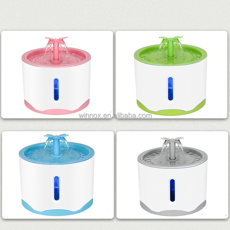 Pet Water Fountain Supplier - Portable Plastic Customizable
