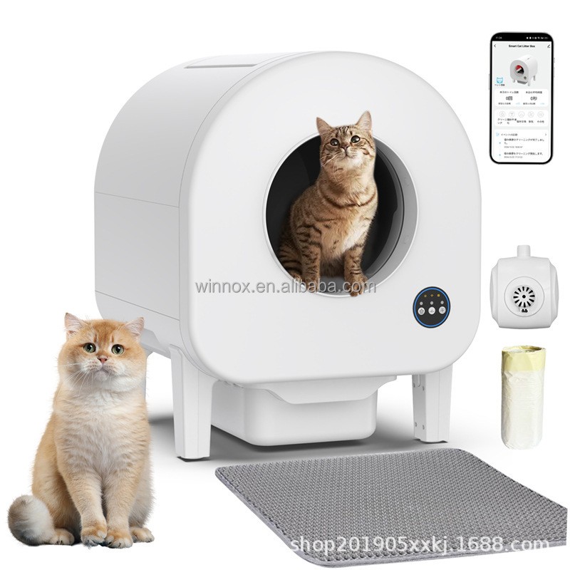 Cat Litter Box Factory - App Control Intelligent Self Cleaning
