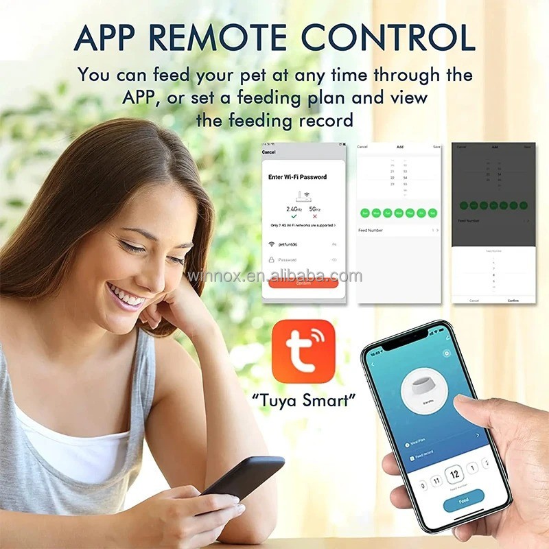 Pet Feeder Factory - Tuya App HD Camera Automatic
