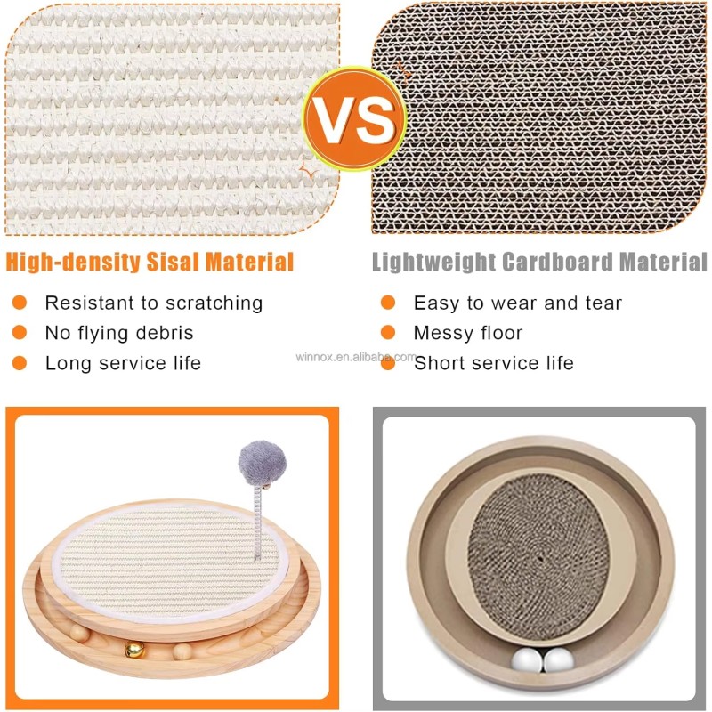 Cat Scratching Board Supplier - Premium Natural Dyes Beech