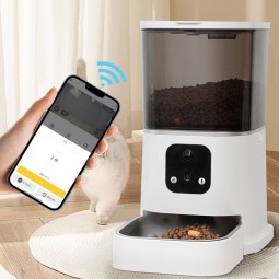 Pet Feeder Manufacturer - 6L WiFi Bluetooth Dual Power