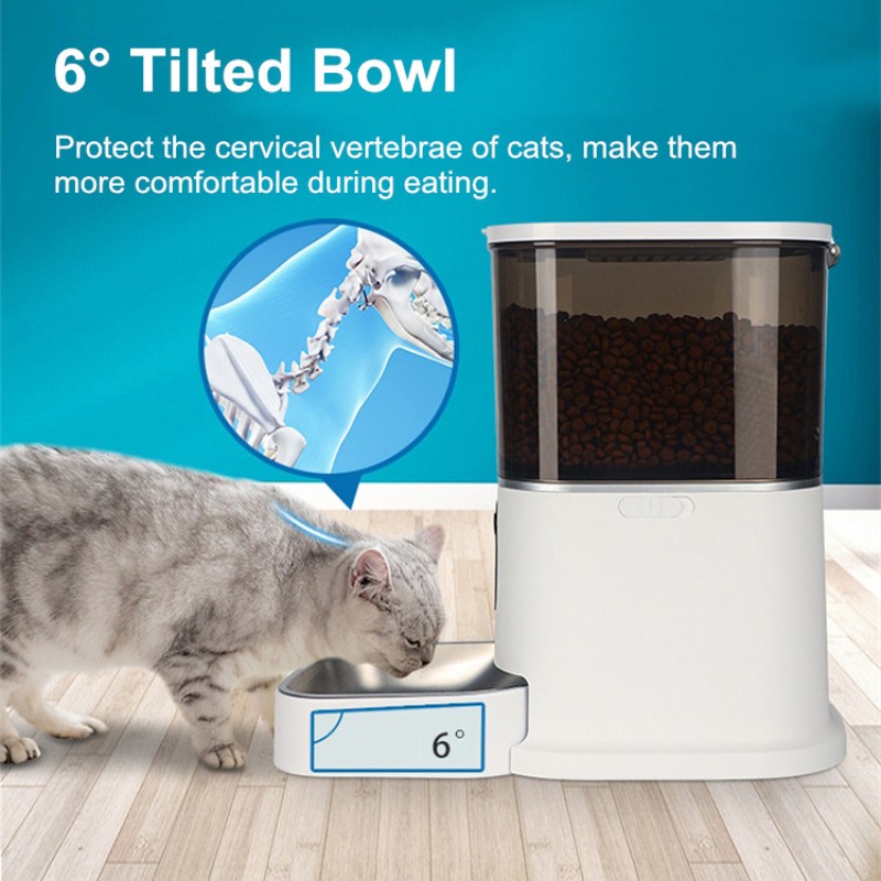 Pet Feeder Manufacturer - 6L WiFi Bluetooth Dual Power