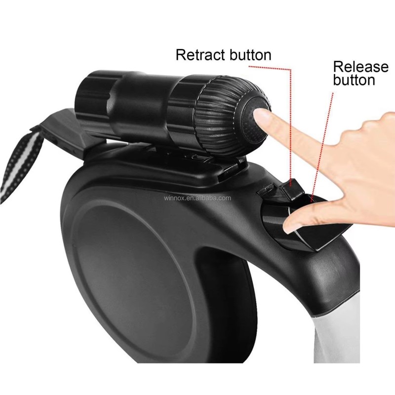 Dog Leash Supplier - Automatic Hands Free Custom Nylon