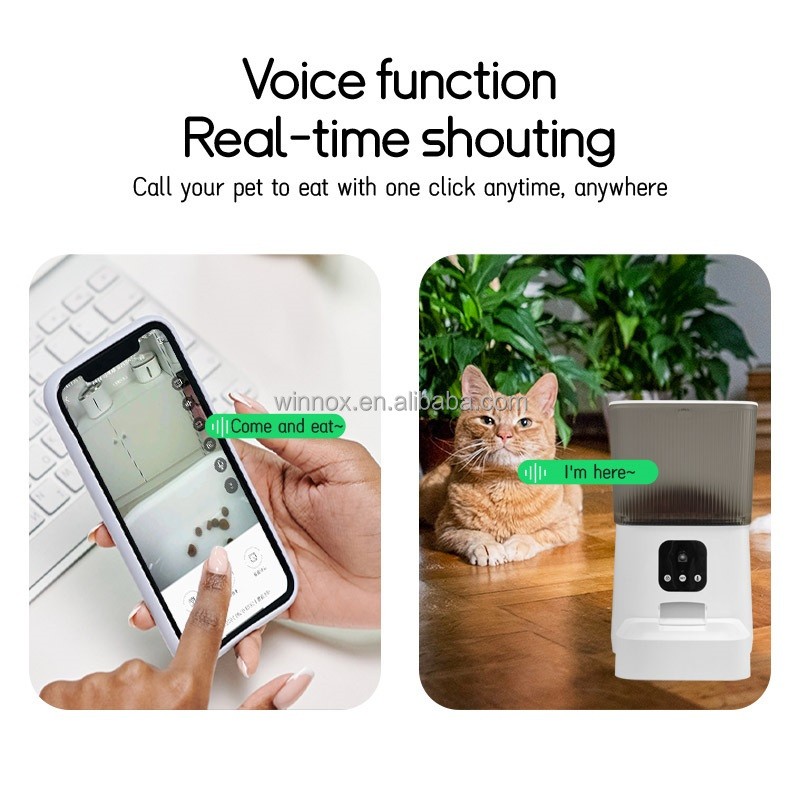 Pet Feeder Factory - 7L Tuya App Control WiFi Automatic