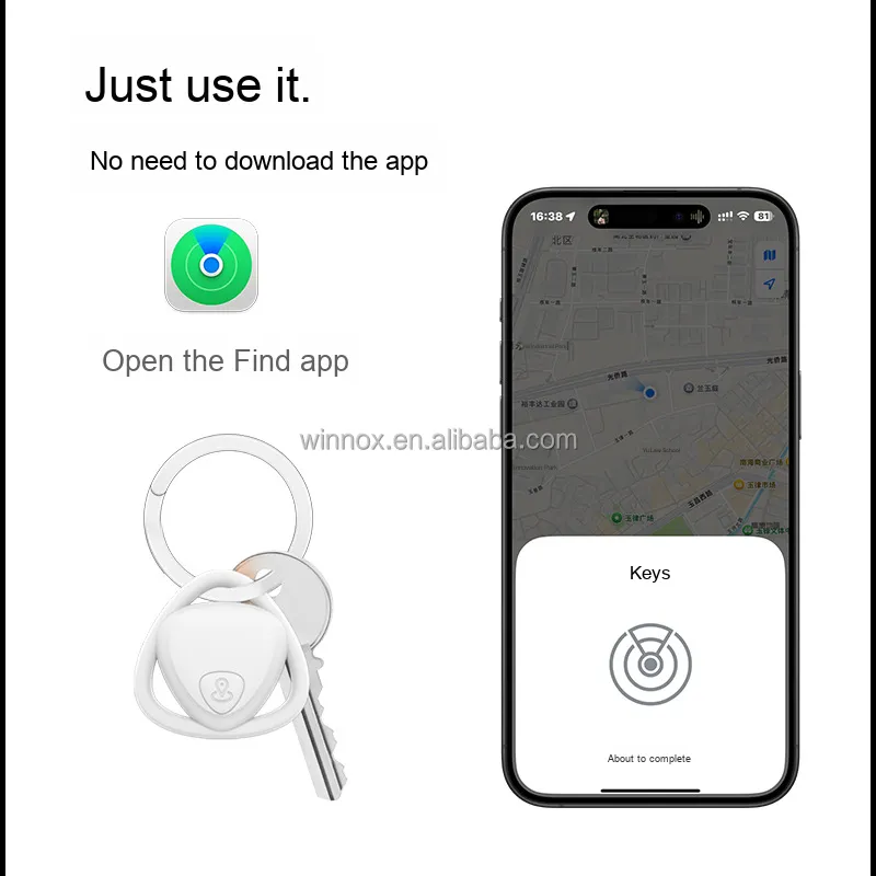 GPS Locator Manufacturer - MFi Certified Find My Tag