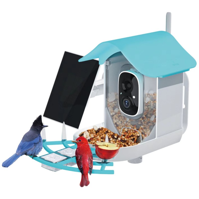Bird Feeder Supplier - Metal Stand Charging Automatic Bowl