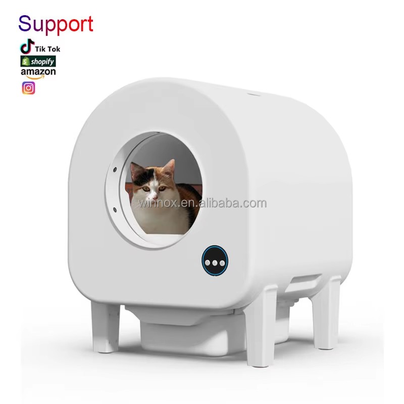 Cat Litter Box Factory - Low Noise 68L Self-Cleaning