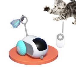 Cat Toy Supplier - Electric Remote Control Feather Teaser