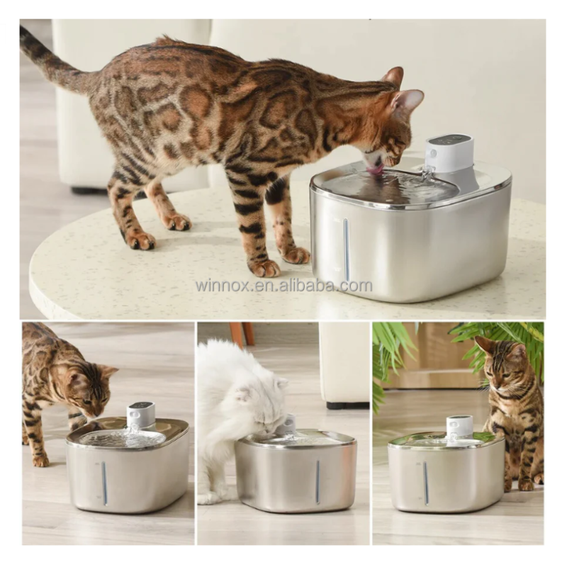 Pet Water Bowl Factory - Wireless Sensor Automatic Fountain