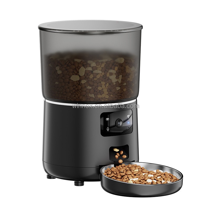 Pet Feeder Supplier - Tuya App Time Feeding Wifi Camera