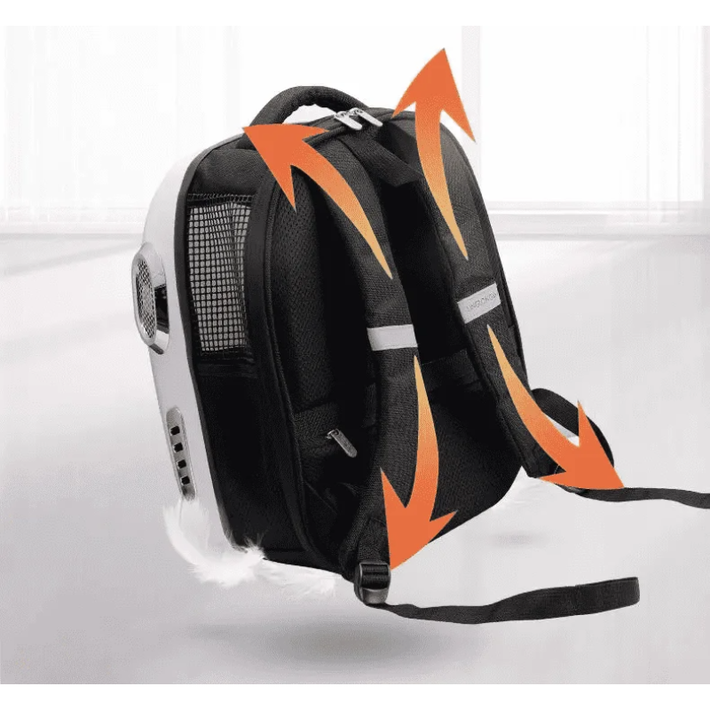 Pet Backpack Manufacturer - Bluetooth-Controlled Smart Fan