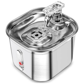 Pet Fountain Supplier - Automatic Stainless Steel Dispenser